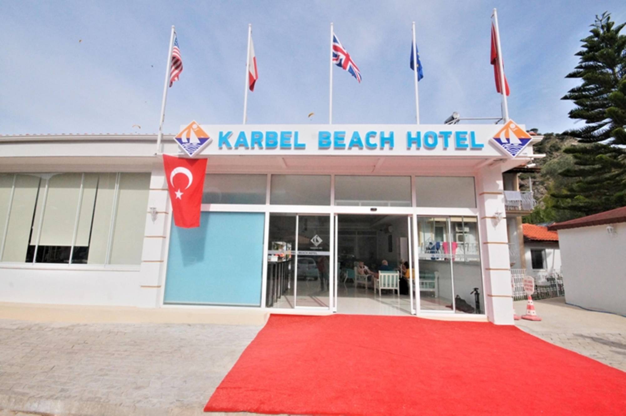 אולודניץ Karbel Beach Hotel מראה חיצוני תמונה